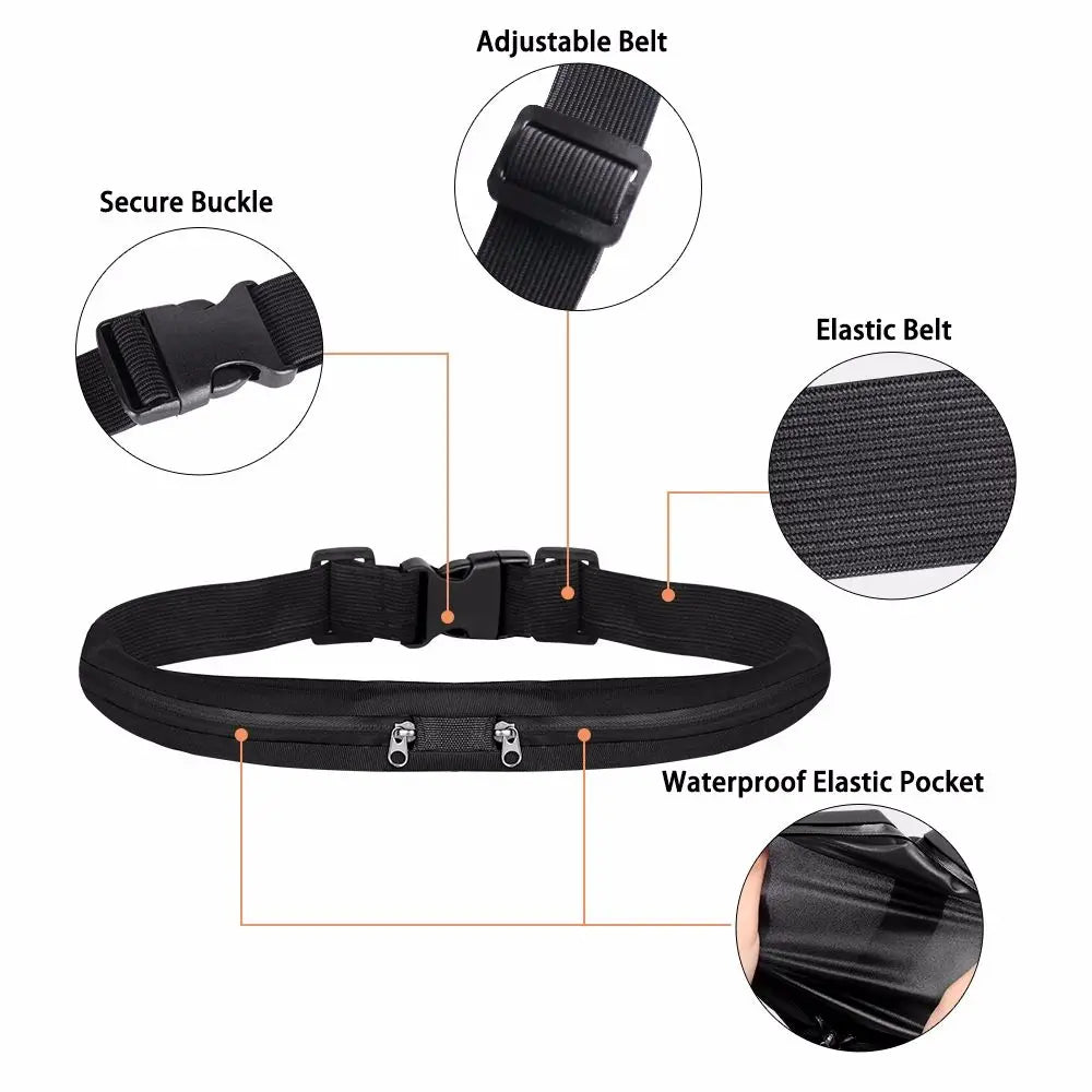 Waterproof Running Belt Bag Unisex