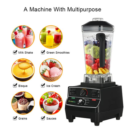 Professional Smart Timer Pre-programed Blender Mixer