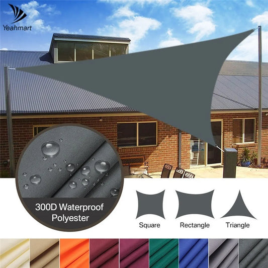 Triangle Sun Shade Sail Canopy