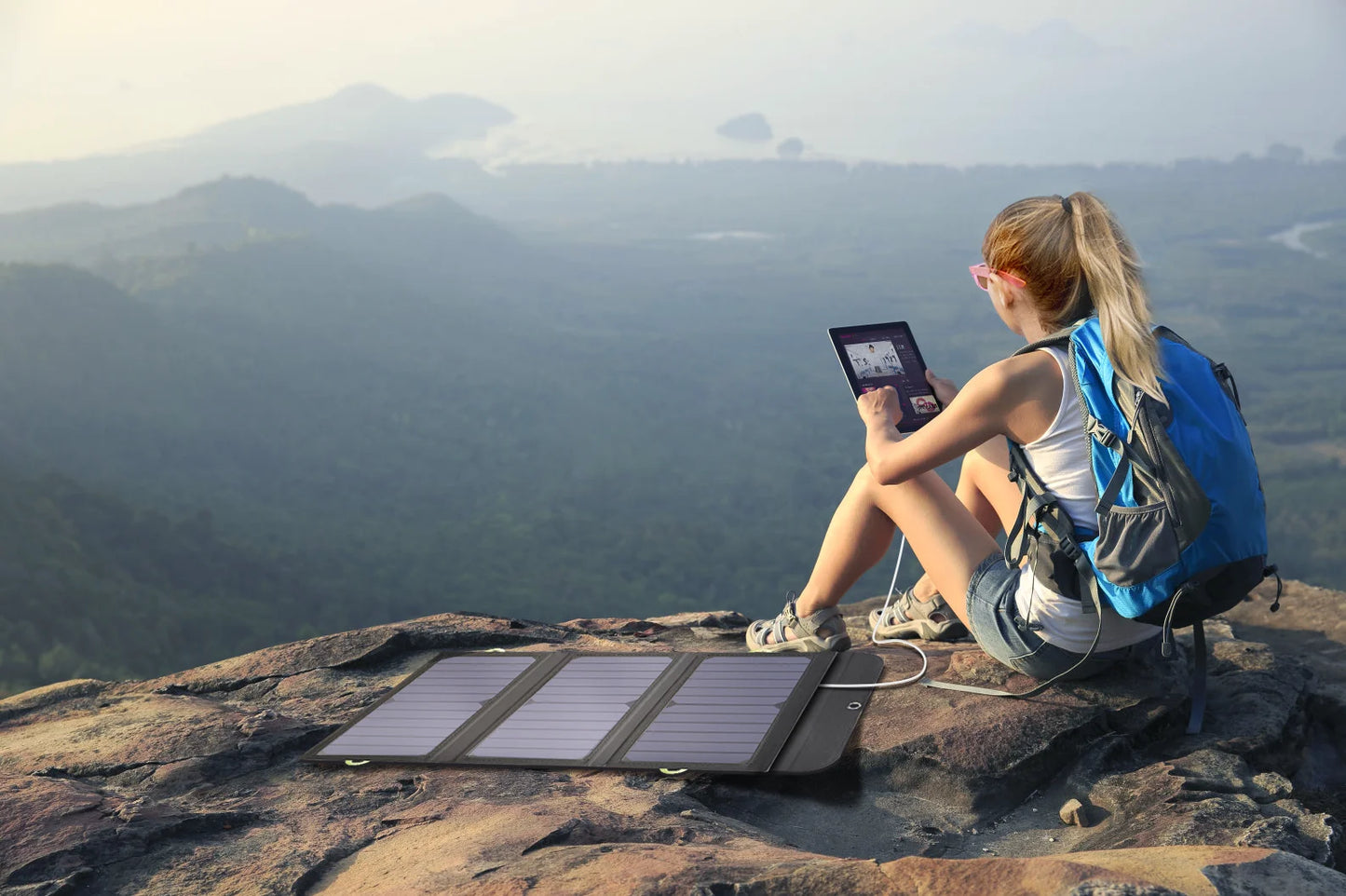 21W Portable Solar Charger