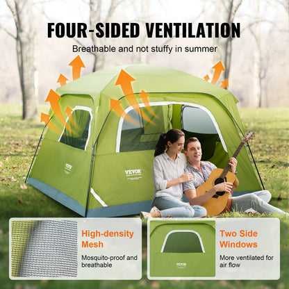 6 Person Outdoor Profession Fabric Tent