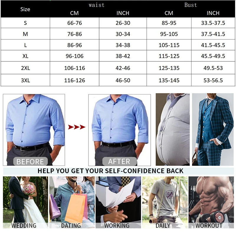 Men's Slimming Body Shaping Vest