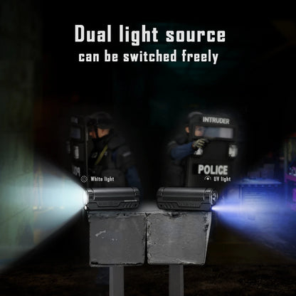 Dual Light Source Flashlight 3600