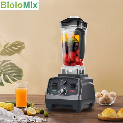 Commercial Grade Timer Heavy Duty Blender Mixer