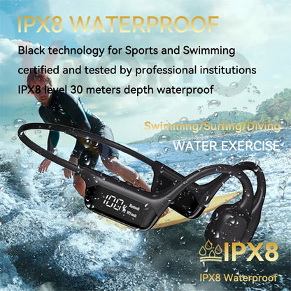 Earphone IPX8 Waterproof Headset