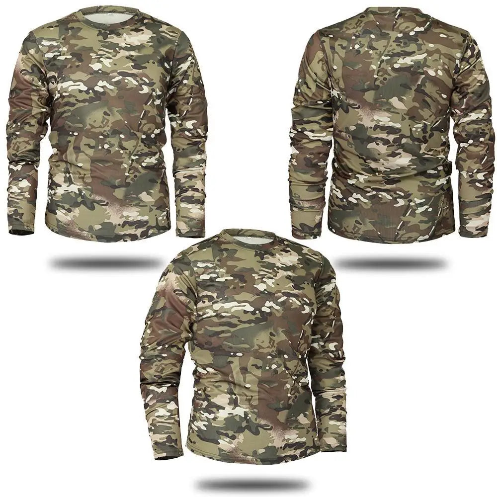 Men's Slim Fit Breathable Camouflage Shirts