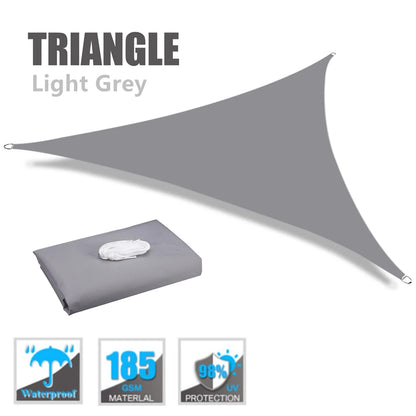 Triangle Sun Shade Sail Canopy