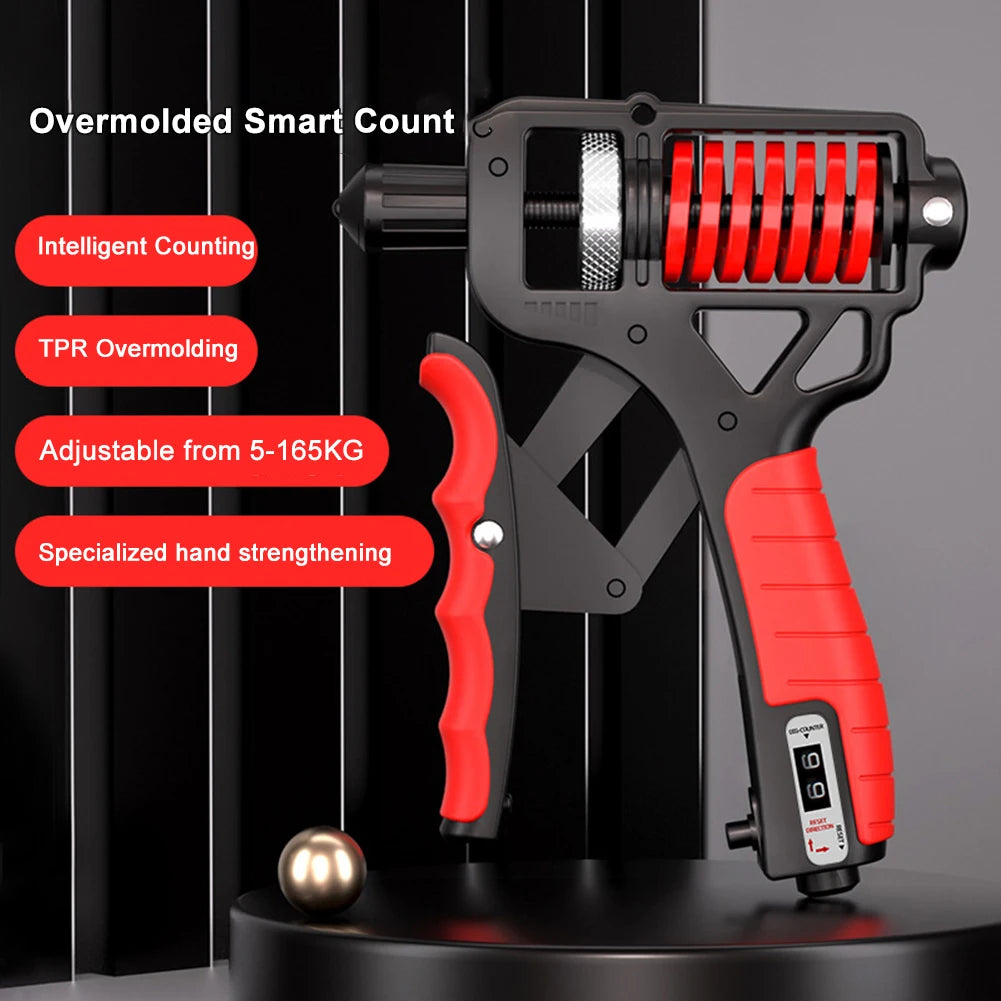 Hand Grip Strengthener Fitness Hand Grip Adjustable Heavy Arm Carpal Power Expander Portable Grip Strength Trainer with Counter