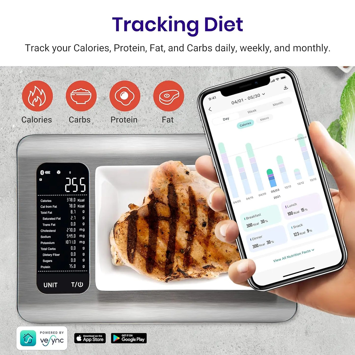 Digital Food  & Kitchen Scale