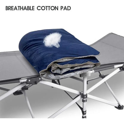 Camping Cot With Mattress Pad