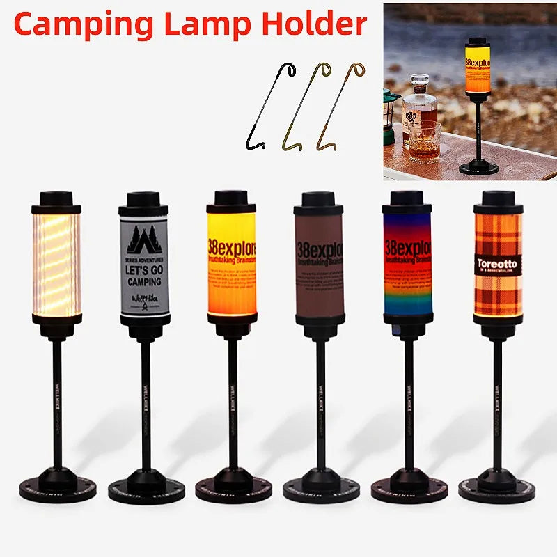 Camping Lantern Stand Holder