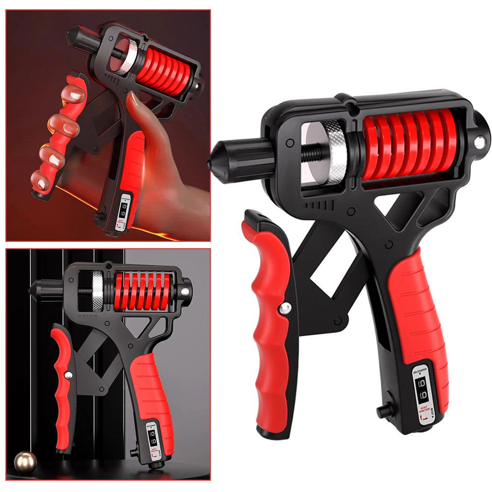 Hand Grip Strengthener Fitness Hand Grip Adjustable Heavy Arm Carpal Power Expander Portable Grip Strength Trainer with Counter