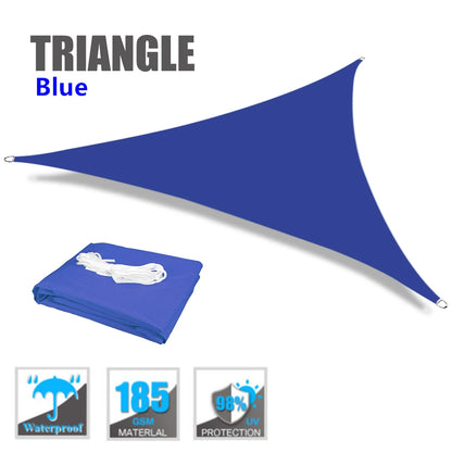 Triangle Sun Shade Sail Canopy