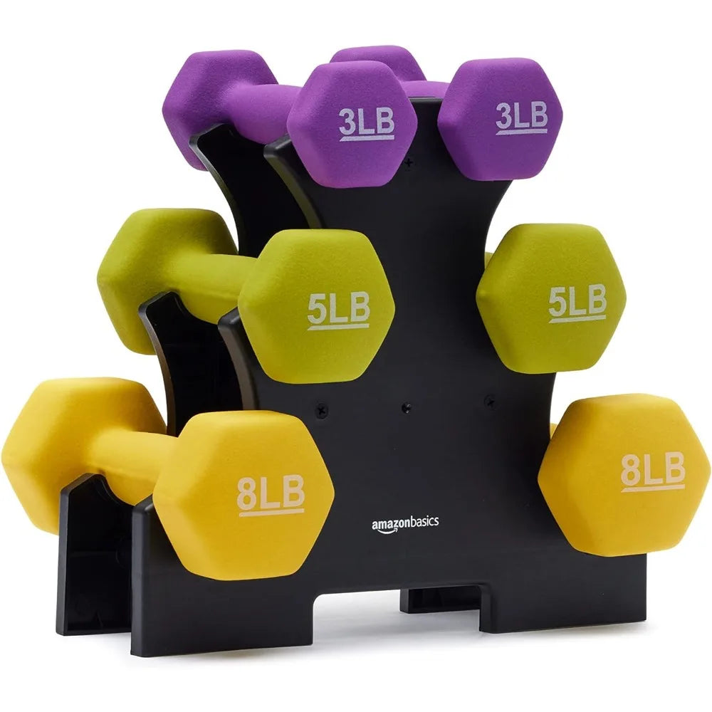 Coated Hexagon Workout Dumbbell