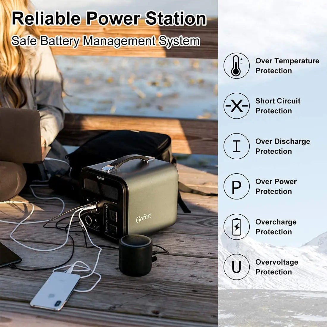 Portable Power Station Solar Generator