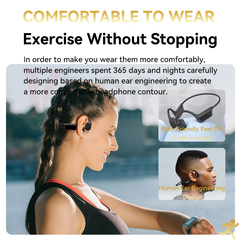 Earphone IPX8 Waterproof Headset